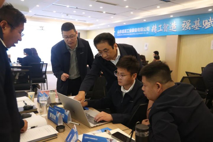 奋战100天丨从基础到攻坚，点燃山东盛源发展 “强引擎”